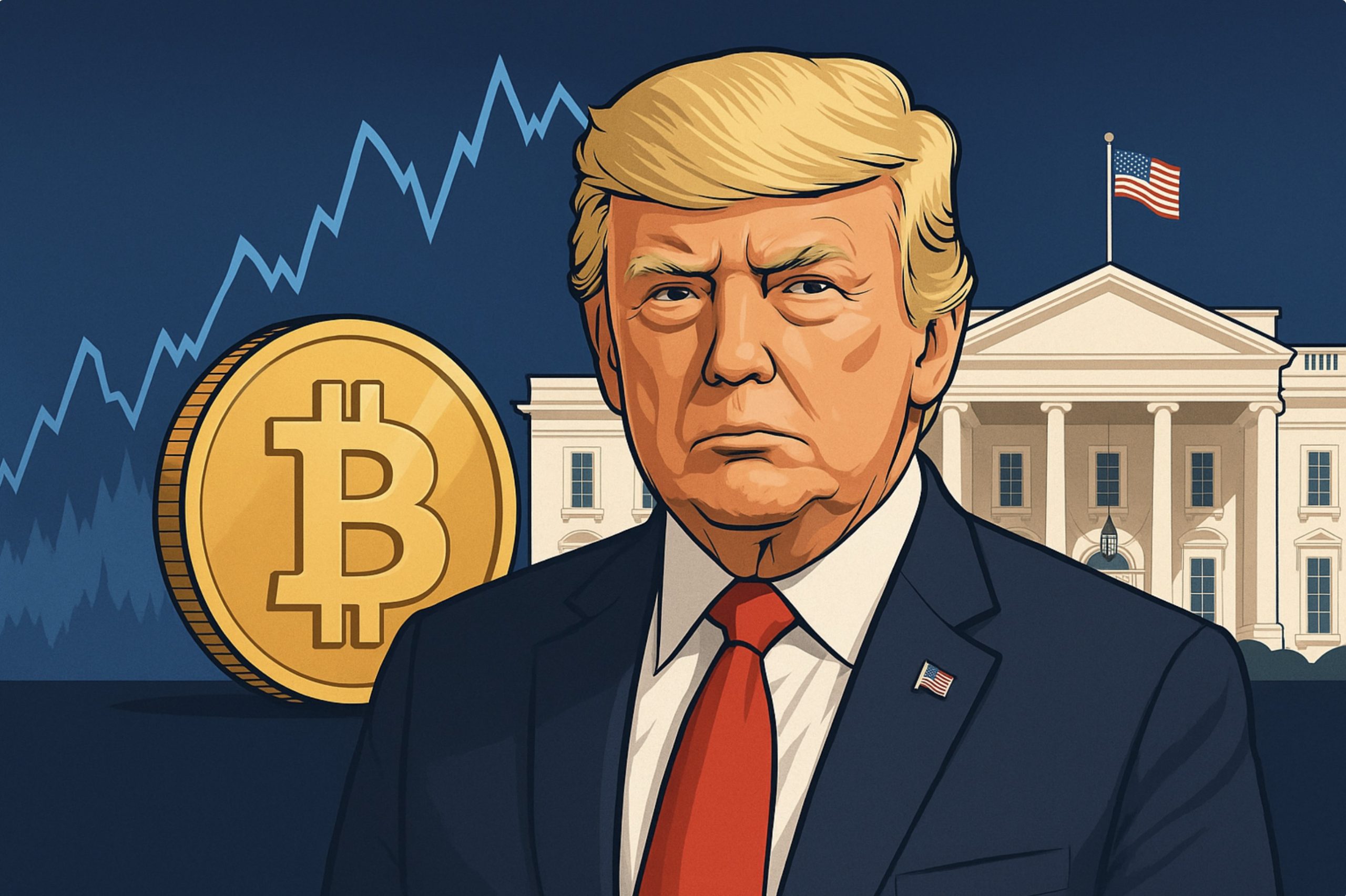 Décret Trump du 7 août 2025 : quelles conséquences pour le marché des cryptos ?