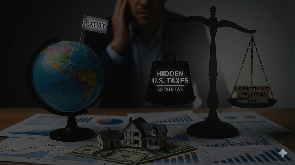 INVESTISSEURS EXPATRIÉS : la (lourde) TAXE CACHÉE sur vos actifs US (Dollar, ETFs, Actions, Fonds d’investissements, Obligations, immobilier…)