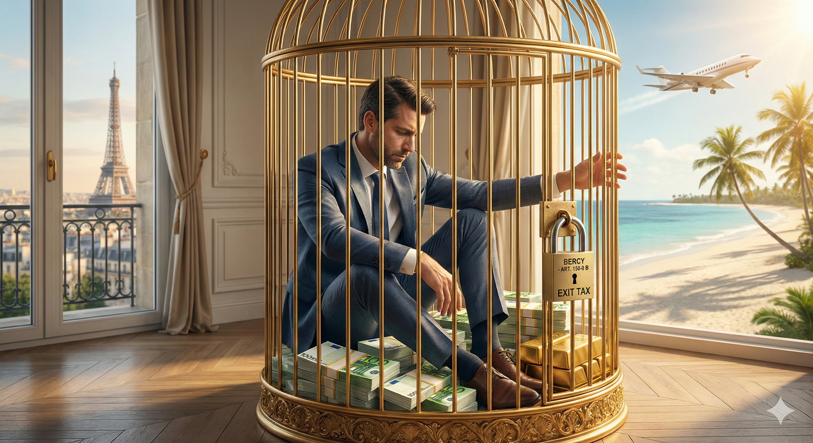 Vendre sa boîte en France : Pourquoi la holding est devenue une “Cage Dorée” pour les entrepreneurs