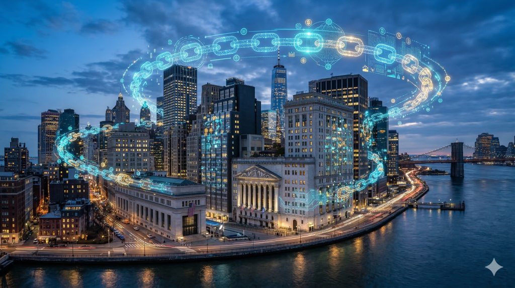 Wall Street et blockchain - tokenisation des actions par le Nasdaq et NYSE