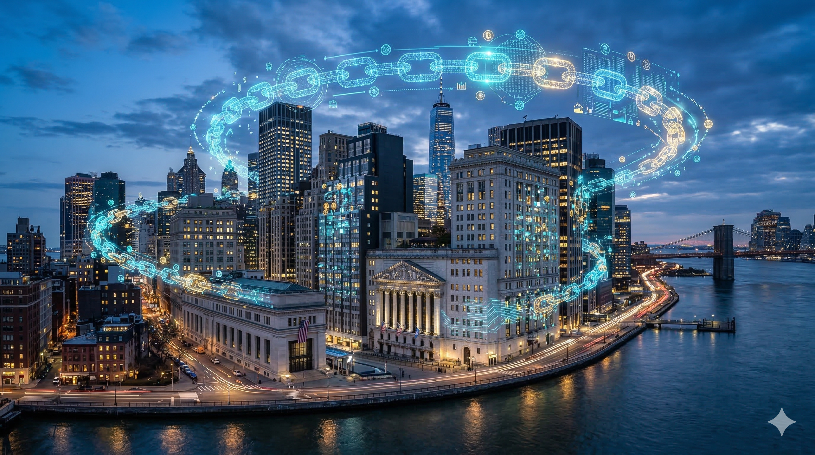SÉISME SUR LES MARCHÉS : Quand Wall Street met 126 000 milliards sur la blockchain (et les cryptos qui devraient en profiter)